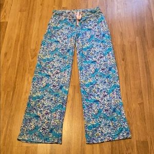 Lilly Pulitzer Pajama Pants in Monkey Sea